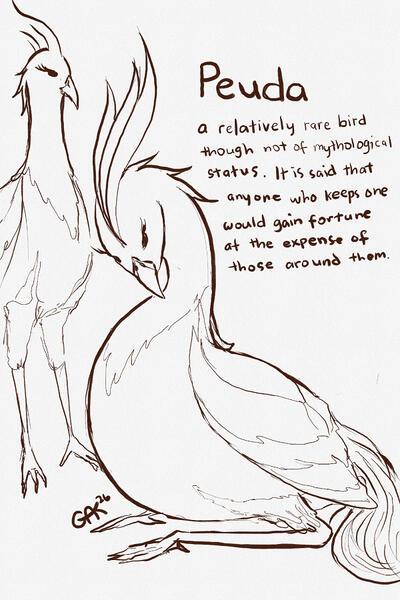2026 Peuda (from a story I've been working on since 2010s)