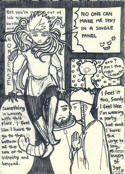 Journey to the wrong dimension with a pen running out of ink (2022)