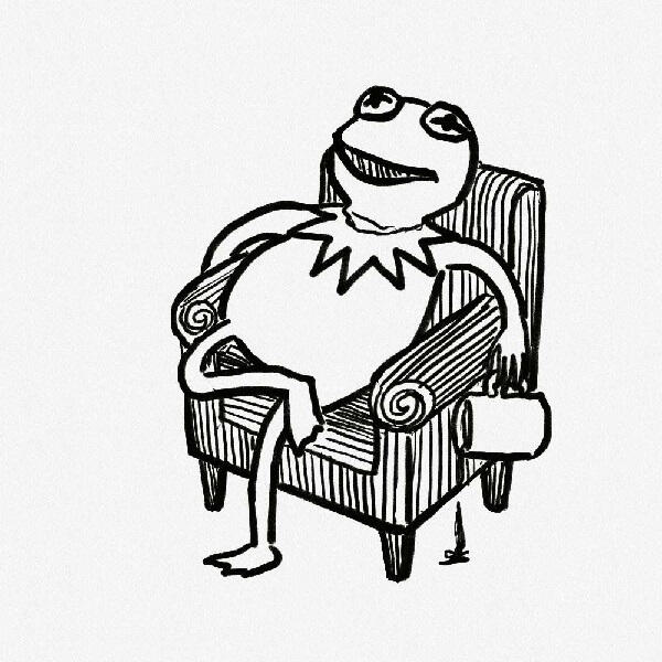 kermit lazy