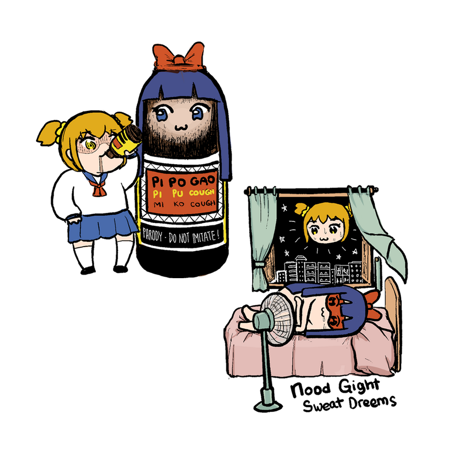 Stickers: Pop Team Epic