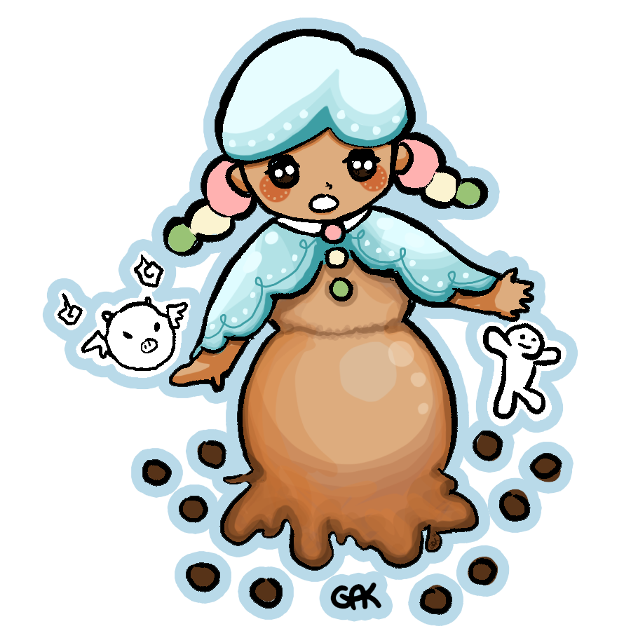 OC design based on Dongzhi and tangyuan